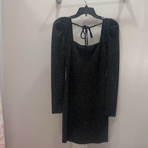 Black Glittery dress